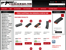 Tablet Screenshot of calegalmags.com